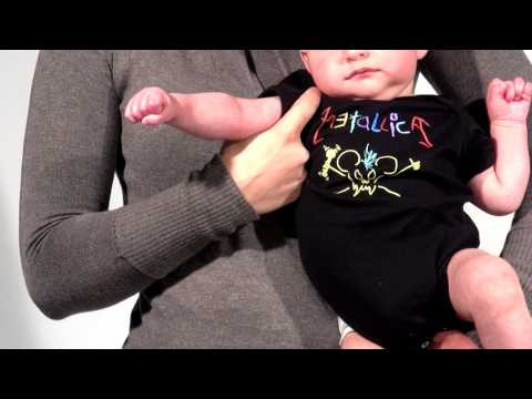 Body Metallica Baby | Metallica Strampler Crayon 